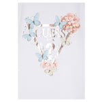 Guess T-Shirt Girocollo Tinta Unita con Logo per Neonata A5RI03K6YW4XX BIANCO GUESS 