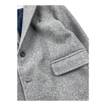 TRUSSARDI cappotto tinta unita con bottoni Grigio per Bambino TBA25123CP GRIGIO TRUSSARDI 
