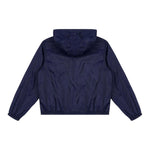 Moschino Giubbino Tinta Unita con Zip E Cappuccio per Bambino HMS04G BLU MOSCHINO 