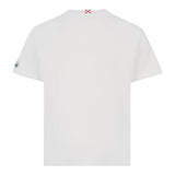 Saint Barth T-Shirt Girocollo Tinta Unita con Stampa per Bambino TSH00010467J BIANCO SAINT BARTH 