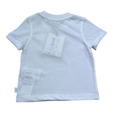 K-Way T-Shirt Girocollo Tinta Unita con Stampa per Neonato K5138DW BIANCO K-WAY 