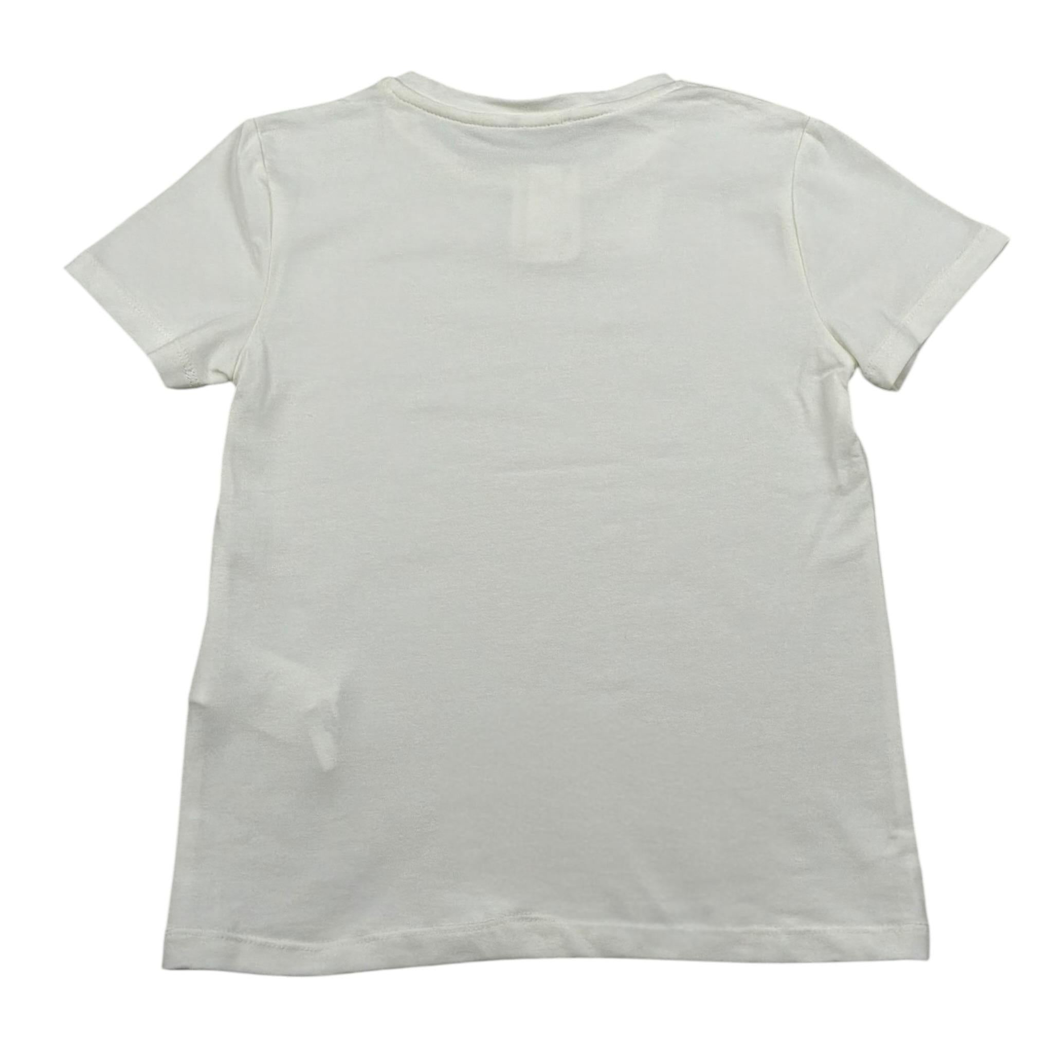 M+E' T-Shirt tinta unita con Foulard Panna per Bambino UEM0528 PANNA M+E' 