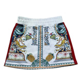 Just Cavalli Gonna Stampa Fantasia con Elastico In Vita per Bambina JGP26150GO BIANCO JUST CAVALLI 