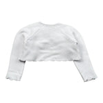 Le Coconne Coprispalle Tinta Unita per Neonata LCN2431 BIANCO LE COCONNE 