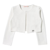 Liu Jo Cprispalle Tinta Unita con Logo per Bambina KA3005J BIANCO LIU JO 