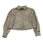 VICOLO camicia tinta unita con brillantini Grigio per Bambina 3141CY00072 GRIGIO VICOLO 