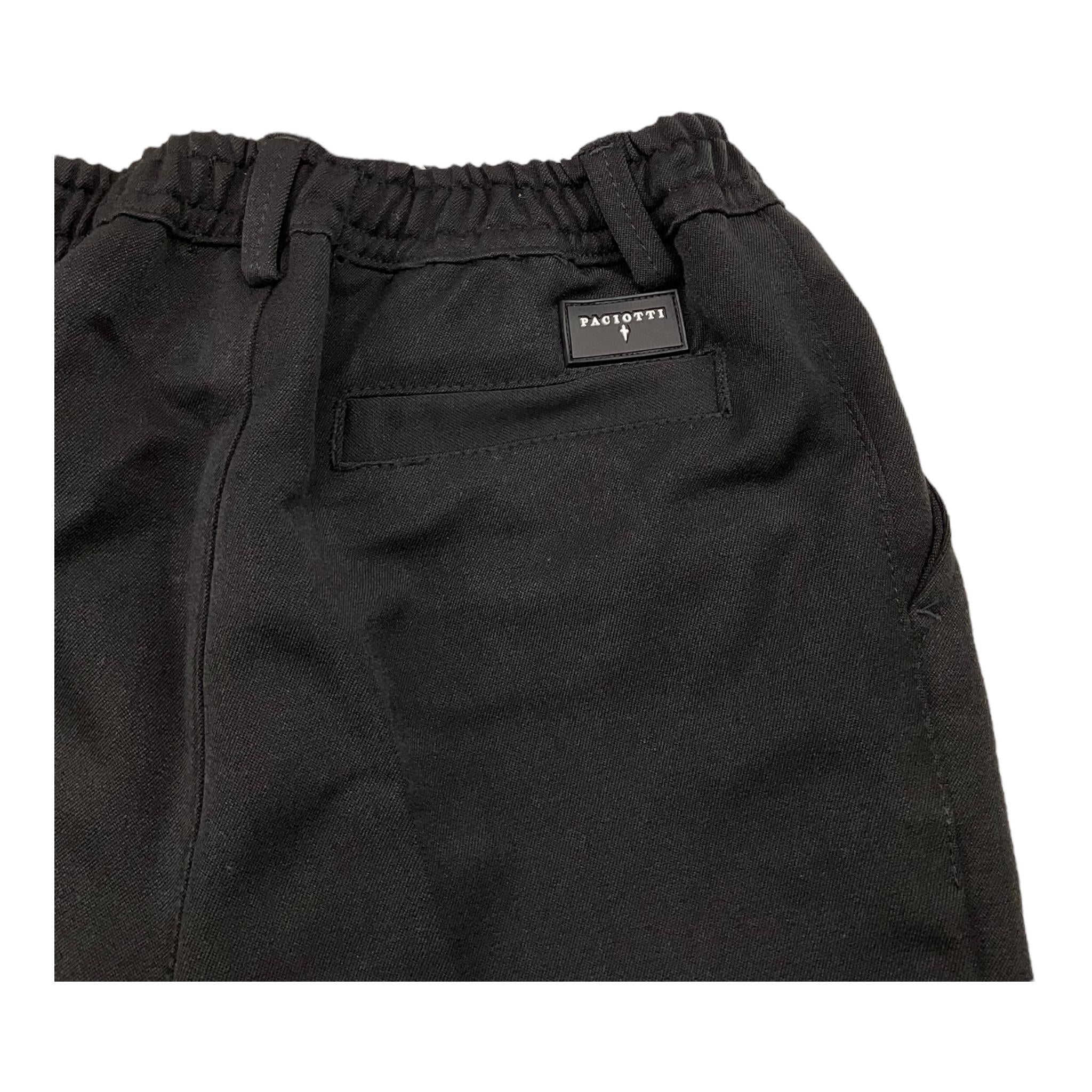 CESARE PACIOTTI pantalone tinta unita con elastico in vita Nero per Bambino PTP5350J NERO CESARE PACIOTTI 