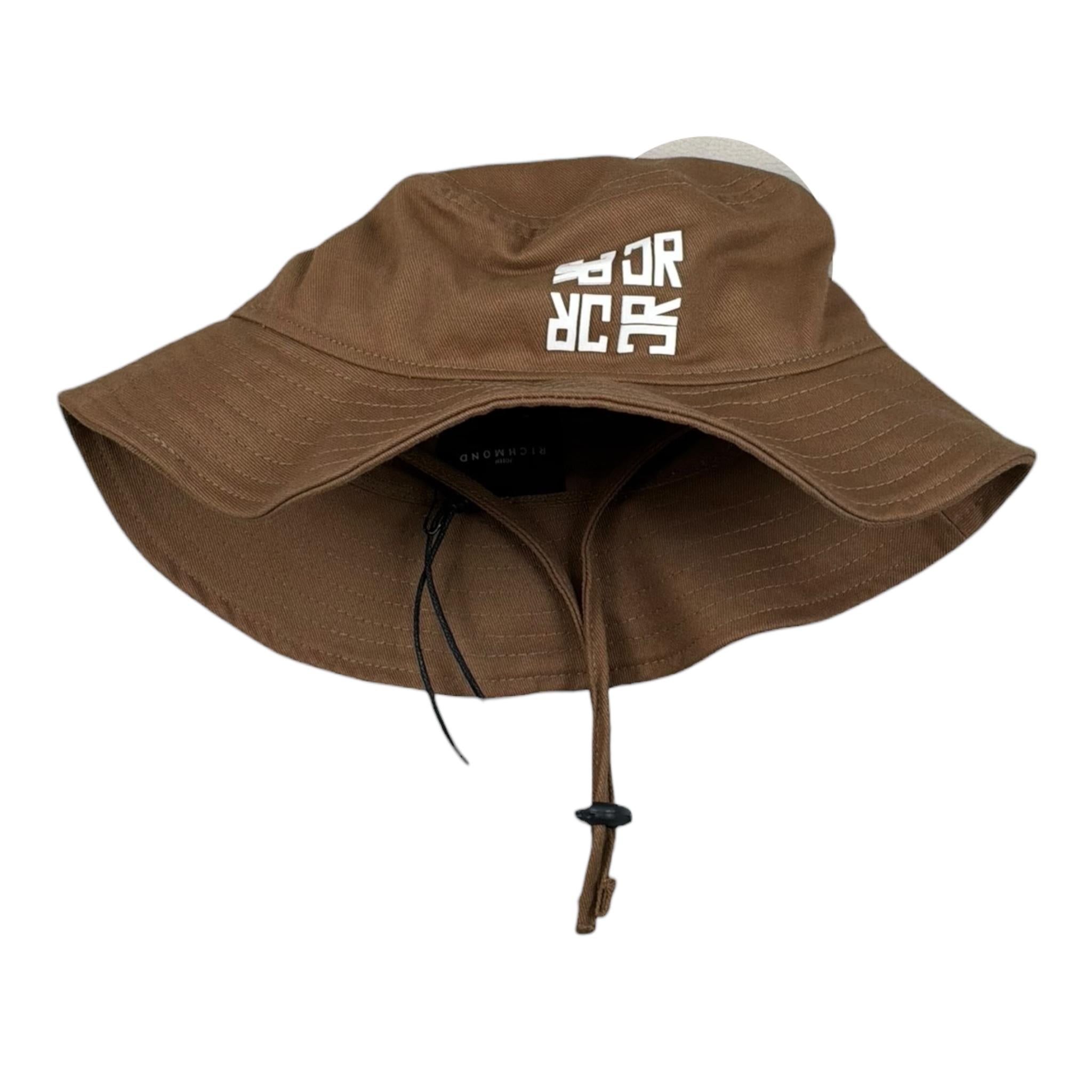 John Richmond Cappello Modello Pescatore Tinta Unita con Stampa per Bambino RIP26018HA CAMMELLO JOHN RICHMOND 