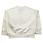 ICEBERG felpa chiusa girocollotinta unita con stampa logo Panna per Bambina MFICE5334JX PANNA ICEBERG 