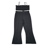 Liu Jo Completo 2 Pezzi Pantalone-Top per Bambina GA5058 NERO LIU JO 