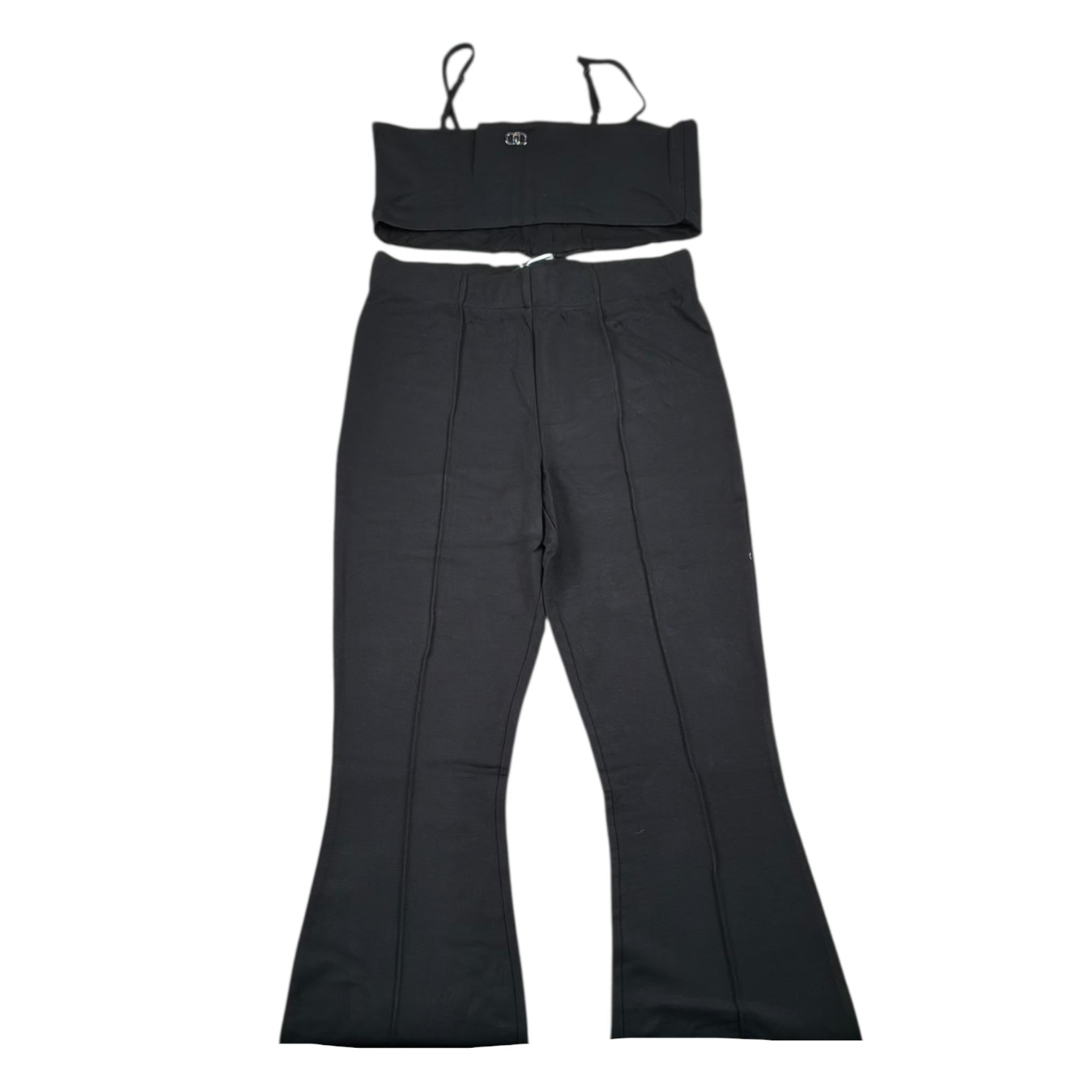 Liu Jo Completo 2 Pezzi Pantalone-Top per Bambina GA5058 NERO LIU JO 