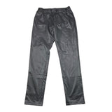 MANILA GRACE leggins in ecopelle tinta unita Nero per Bambina MG1863 NERO MANILA GRACE 