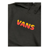VANS felpa chiusa con cappuccio e stampa logo Nero per Bambino VN000K9ABLK1 NERO VANS 