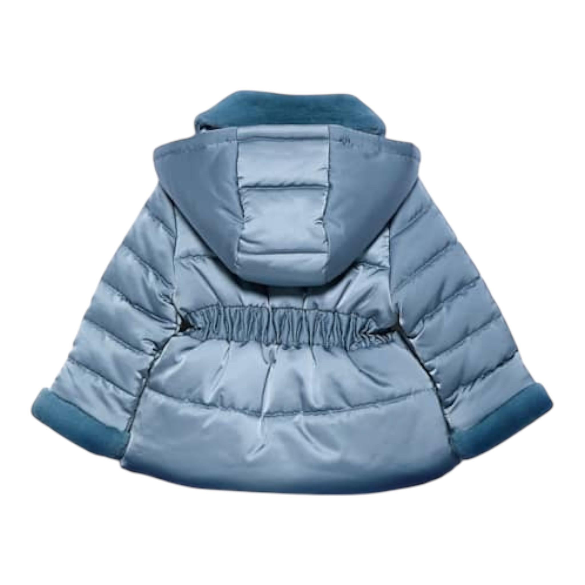 ABEL & LULA giubbino tinta unita con zip e cappuccio Azzurro per Neonata 5818X AZZURRO ABEL & LULA 