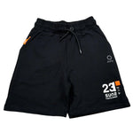 Suns Bermuda tinta unita con Elastico In Vita Nero per Bambino BFS5104U NERO SUNS 
