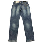 CESARE PACIOTTI jeans tinta unita con girovita regolabile Blu per Bambino PTP5366JX BLU CESARE PACIOTTI 