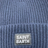 SAINT BARTH cappello tinta unita con stampa Blu per Bambino BRR0001 BLU SAINT BARTH 