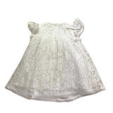 Liu Jo Abito Tinta Unita Traforato con Ricami per Neonata HA4051 BIANCO LIU JO 