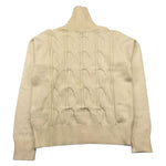 FUN & FUN maglia collo alto tinta unita cn applicazioni Panna per Bambina FCJSW15322 PANNA FUN & FUN 