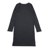 MOSCHINO abito tinta unita girocollo con stampa Nero per Bambina HDV0H3 NERO MOSCHINO 