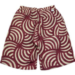 Paolo Pecora Bermuda Stampa Fantasia con Elastico In Vita per Bambino PP4294 BORDEAUX PAOLO PECORA 