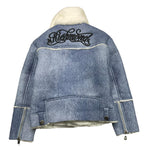 JOHN RICHMOND montone tinta unita effetto denim Blu per Bambino RBA25140GB BLU JOHN RICHMOND 