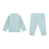 Gaelle completo 2 pezzi felpa-pantalone tinta unita A5RG19KA6R4 AZZURRO GUESS 