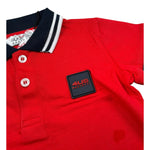 Cesare Paciotti Polo Mezza Manica con Colletto per Neonato PLP1124B ROSSO CESARE PACIOTTI 