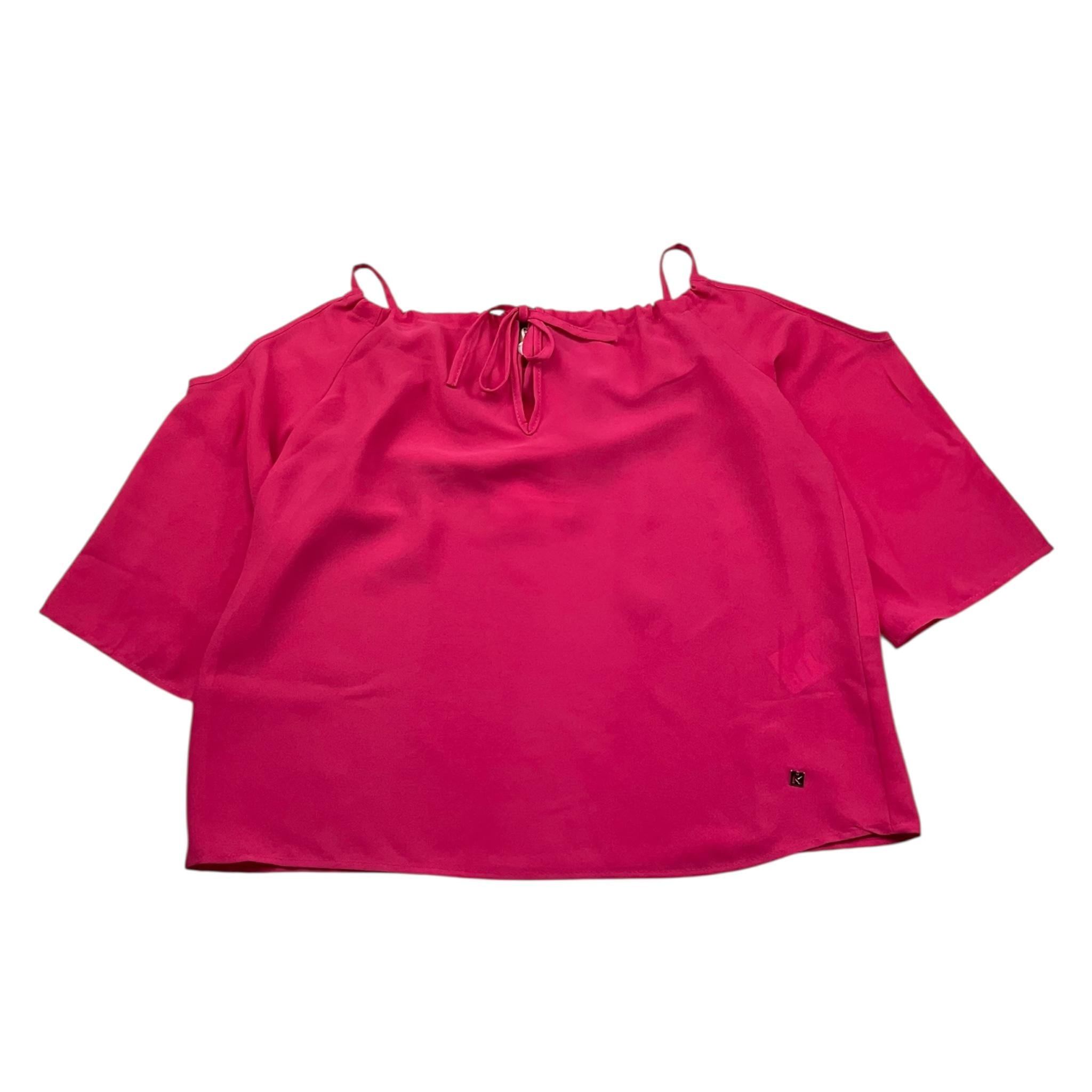 Kocca Camicia Mezza Manica Tinta Unita per Bambina FRUIT FUXIA Kocca 