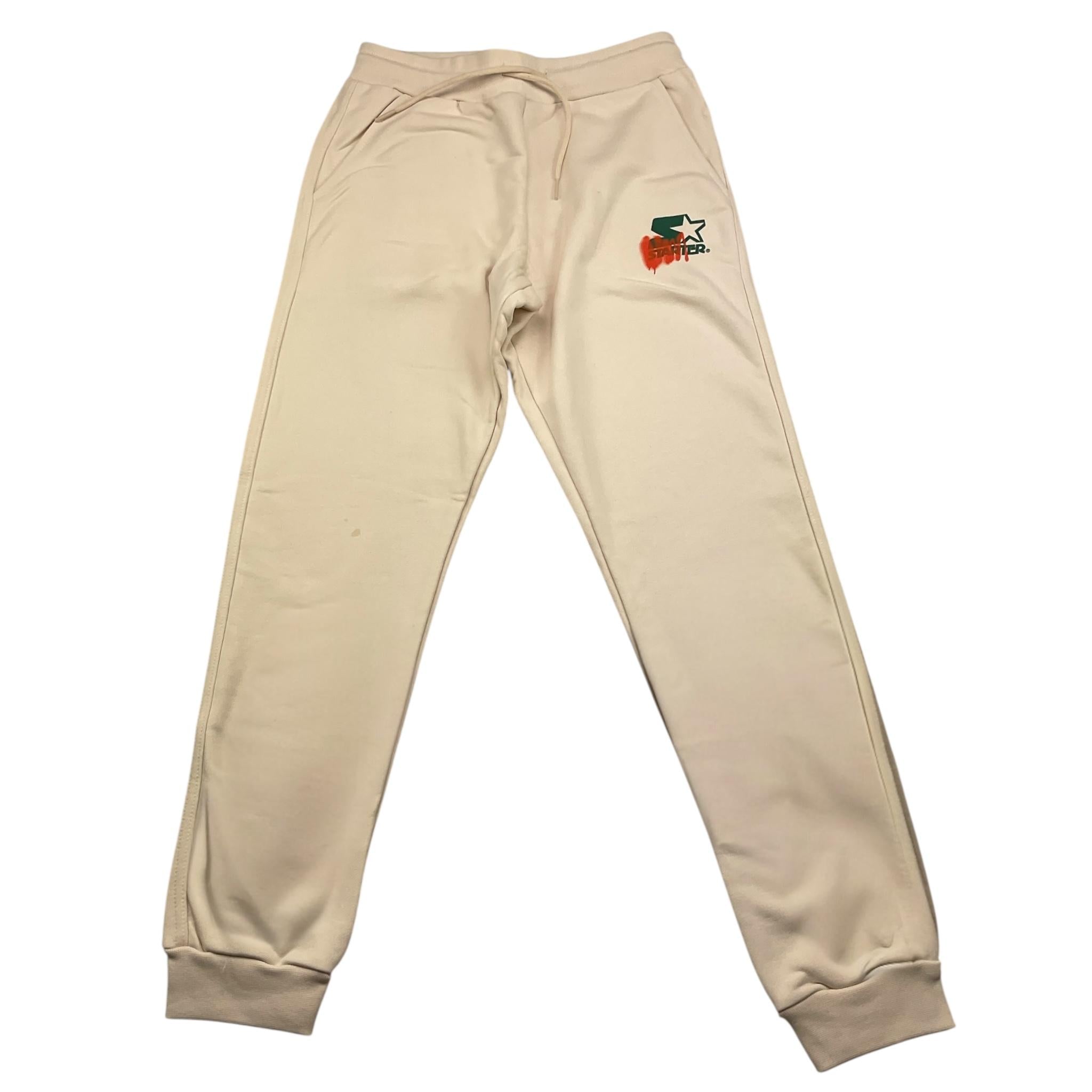 STARTER pantalone tuta stampa logo Crema per Bambino 1291 CREMA STARTER 