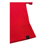 Zu+Elements T-Shirt Girocollo Tinta Unita con Logo per Bambino ZU218 ROSSO ZU+ELEMENTS 