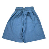 Duepuntozero Bermuda Tinta Unita con Elastico In Vita per Bambino BMBD3 BLU DUEPUNTOZERO 