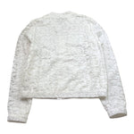 Michael Kors Felpa Tinta Unita con Ricami E Zip per Bambina R30142 BIANCO MICHAEL KORS 