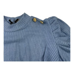 NAICE maglia girocollo tinta unita modello crop Azzurro per Bambina 231096 AZZURRO NAICE 