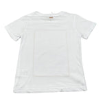 Move T-Shirt Tinta Unita Girocollo con Stampa per Bambino TURCHIA BIANCO MOVE 