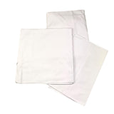 LE BEBE' set 3 pezzi lenzuola tinta unita cn ricami Bianco per Neonato LBB5070 BIANCO LE BEBE' 