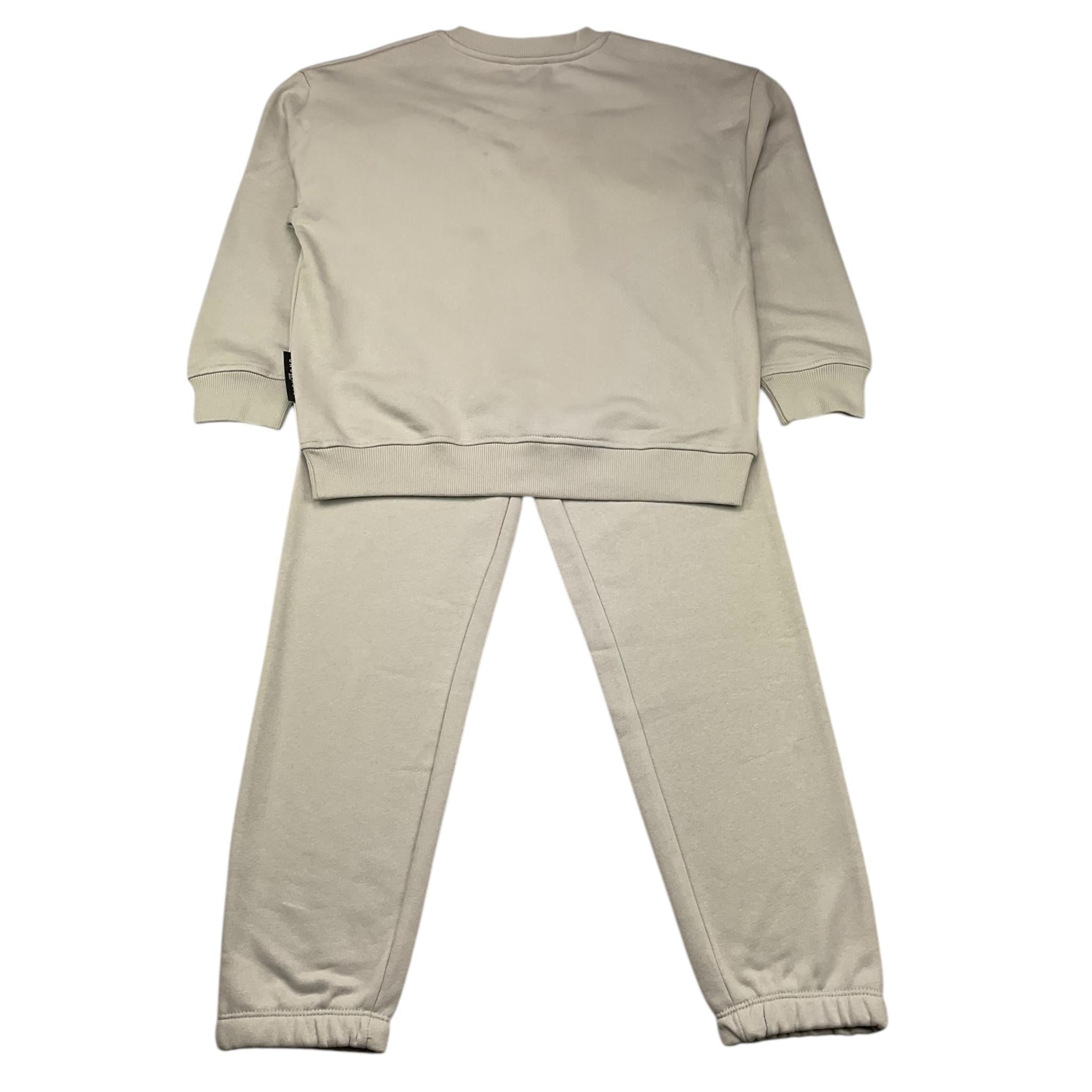 JOHN RICHMOND completo 2 pezzi felpa-pantalone tinta unita Grigio per Bambina RBA25002CF GRIGIO JOHN RICHMOND 