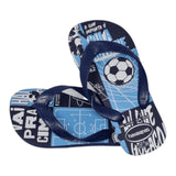 Havaianas Infradito Tinta Unita Con Fantasia  Blu Per Bambino