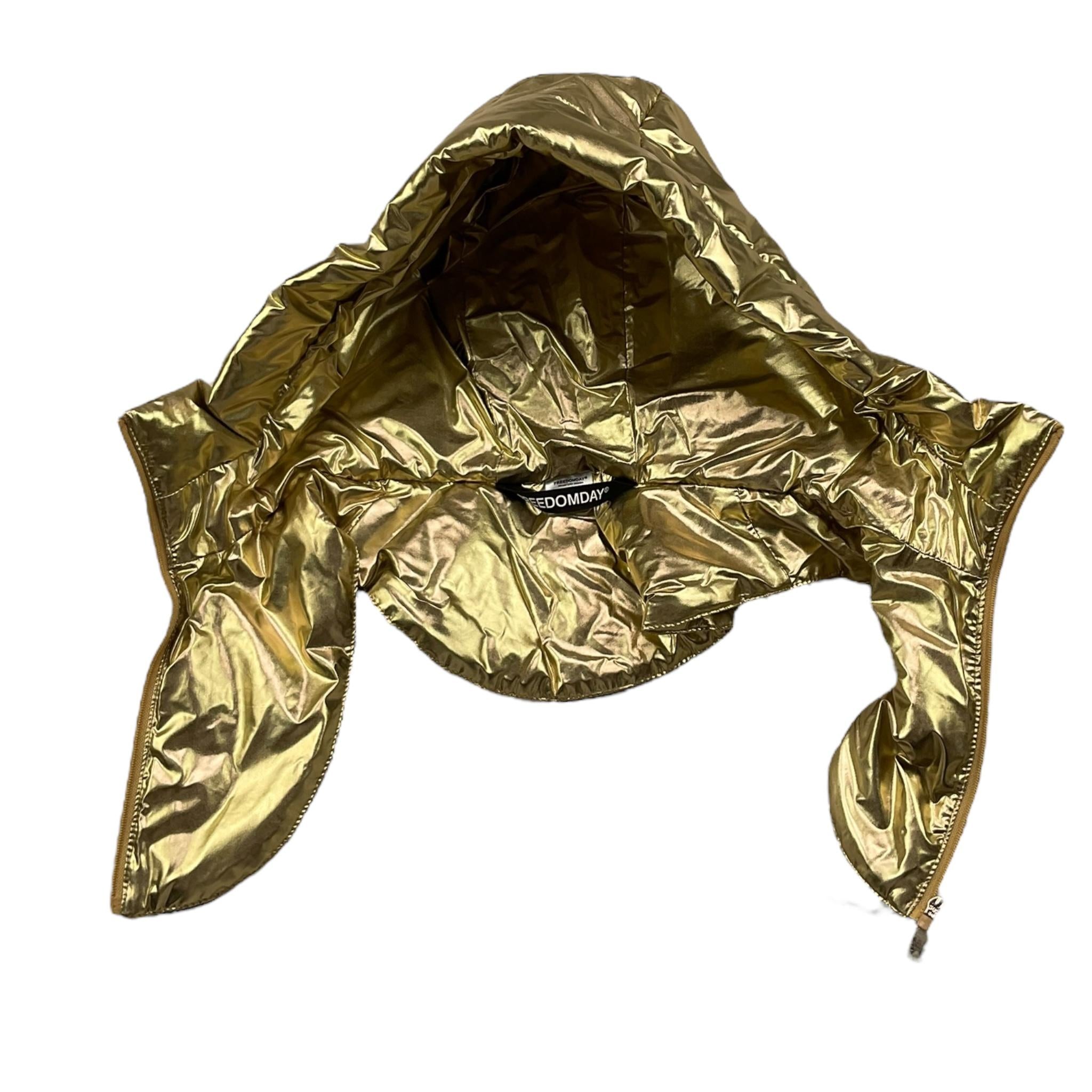 FREEDOMDAY cappuccio giubbino tinta unita Oro per Bambina IFRJUX6833AH793 ORO FREEDOMDAY 