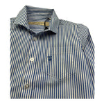 Trussardi Camicia Manica Lunga Fantasia A Righe per Bambino TBP26034CA BIANCO/BLU TRUSSARDI 