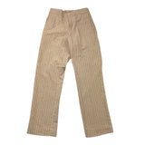 Paolo Pecora Pantalone Tinta Unita Fantasia A Righe  Beige Per Bambino