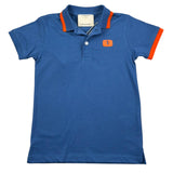 Trussardi Polo Mezza Manica Tinta Unita con Logo per Bambino TBP26098PO BLU TRUSSARDI 