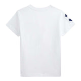 Ralph Lauren T-Shirt Girocollo Tinta Unita con Stampa per Neonato 322832907037 BIANCO RALPH LAUREN 