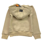 STAY STREET felpa tinta unita con cappuccio e stampa Beige per Neonato 14918 BEIGE STAY STREET 