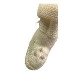 JOLIE JULIET babbucce tinta unita con ricami Panna per Neonata 20A PANNA JOLIE JULIET 