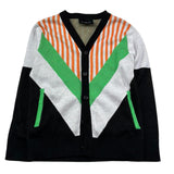 John Richmond Cardigan Scollo A V Stampa Fantasia per Bambino RBP26052CD MULTICOLOR JOHN RICHMOND 