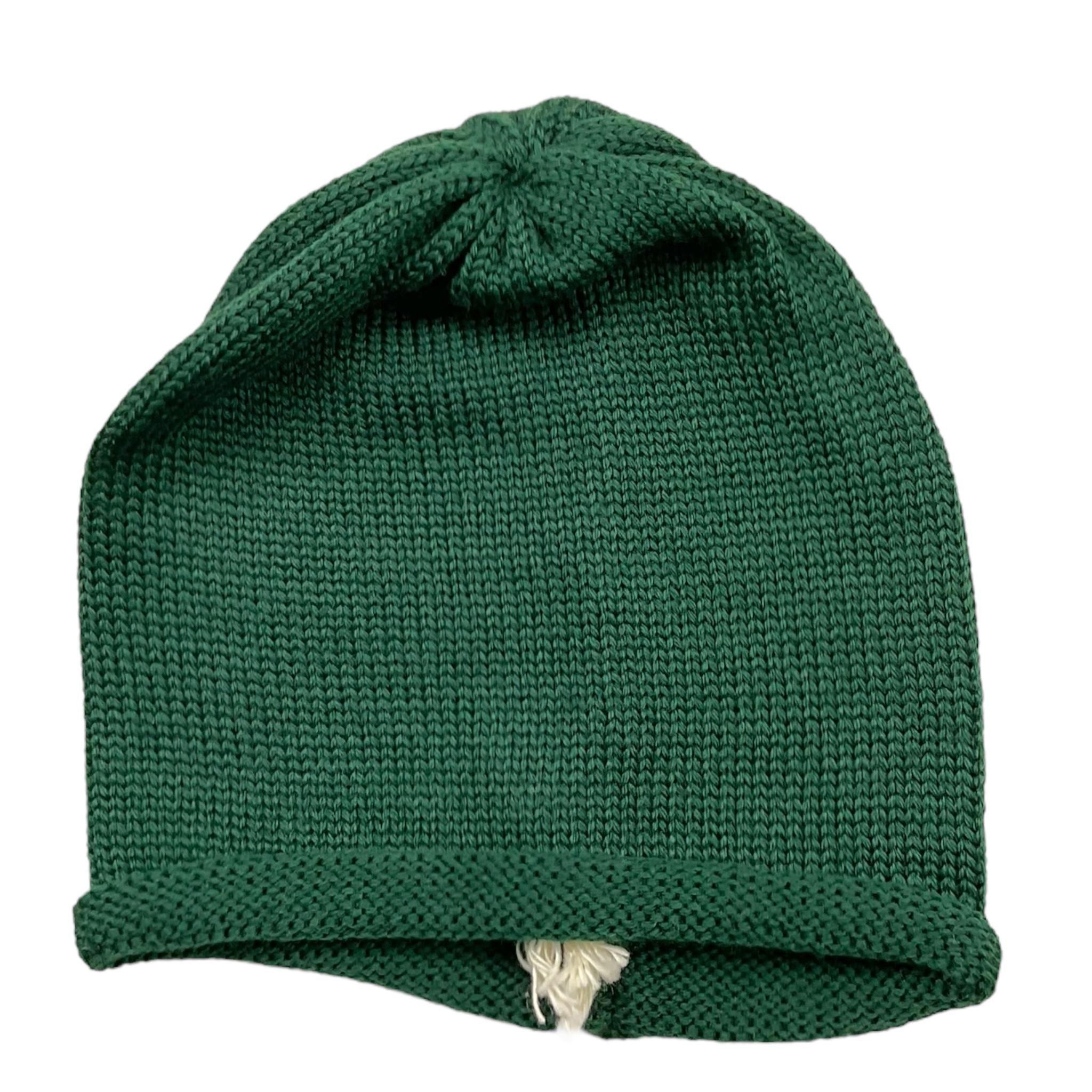 LITTLE BEAR cappello tinta unita Verde per Neonato 9010 VERDE LITTLE BEAR 