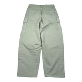 Please Pantalone Tinta Unita con Tasconi per Bambina PH29132G72 VERDE PLEASE 
