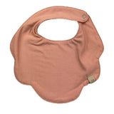Bamboom+Babies Bavetta Tinta Unita Rosa per Neonata