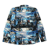 Brian Rush Camicia Manica Lunga Stampa Fantasia Scudetto Napoli Multicolor Per Bambino